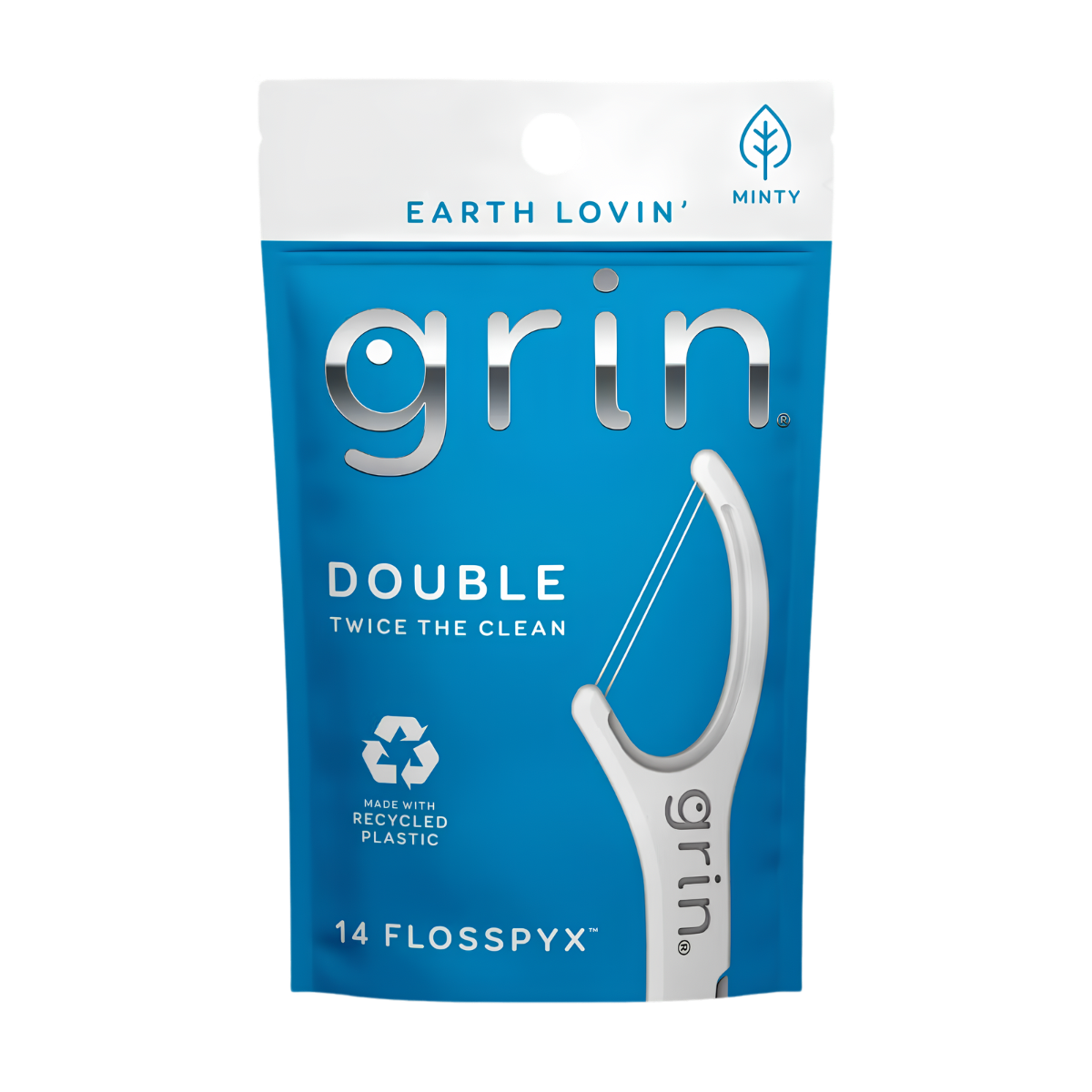 Grin 14ct Double Floss Picks