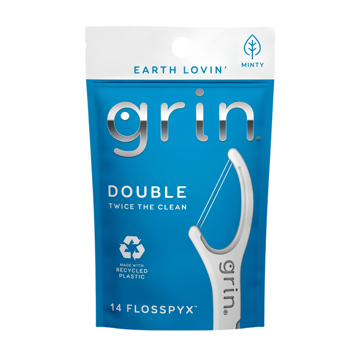 Grin 14ct Double Floss Picks