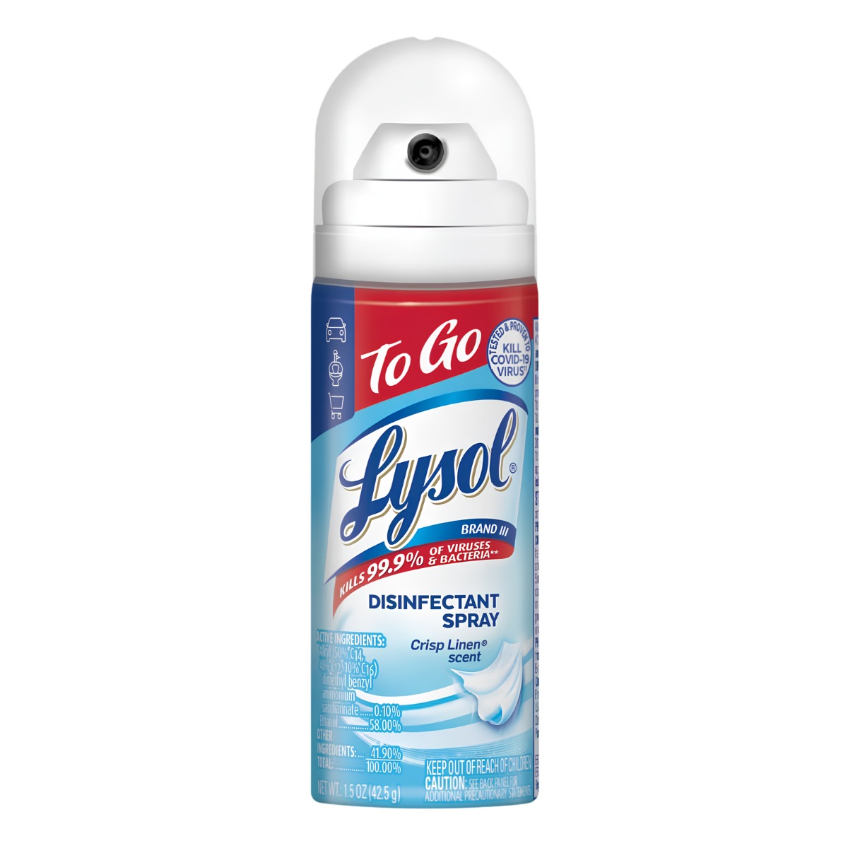 Lysol To Go Disinfectant