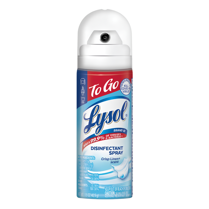 Lysol To Go Disinfectant